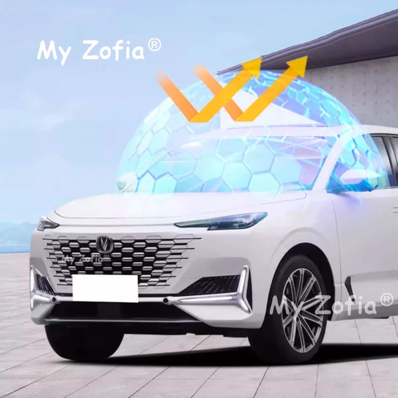 Auto Parabrezza Parasole Ombrello Pieghevole Amry Anteriore Isolamento termico Accessori Per Changan UNI-K 2023 2024 2025 2026