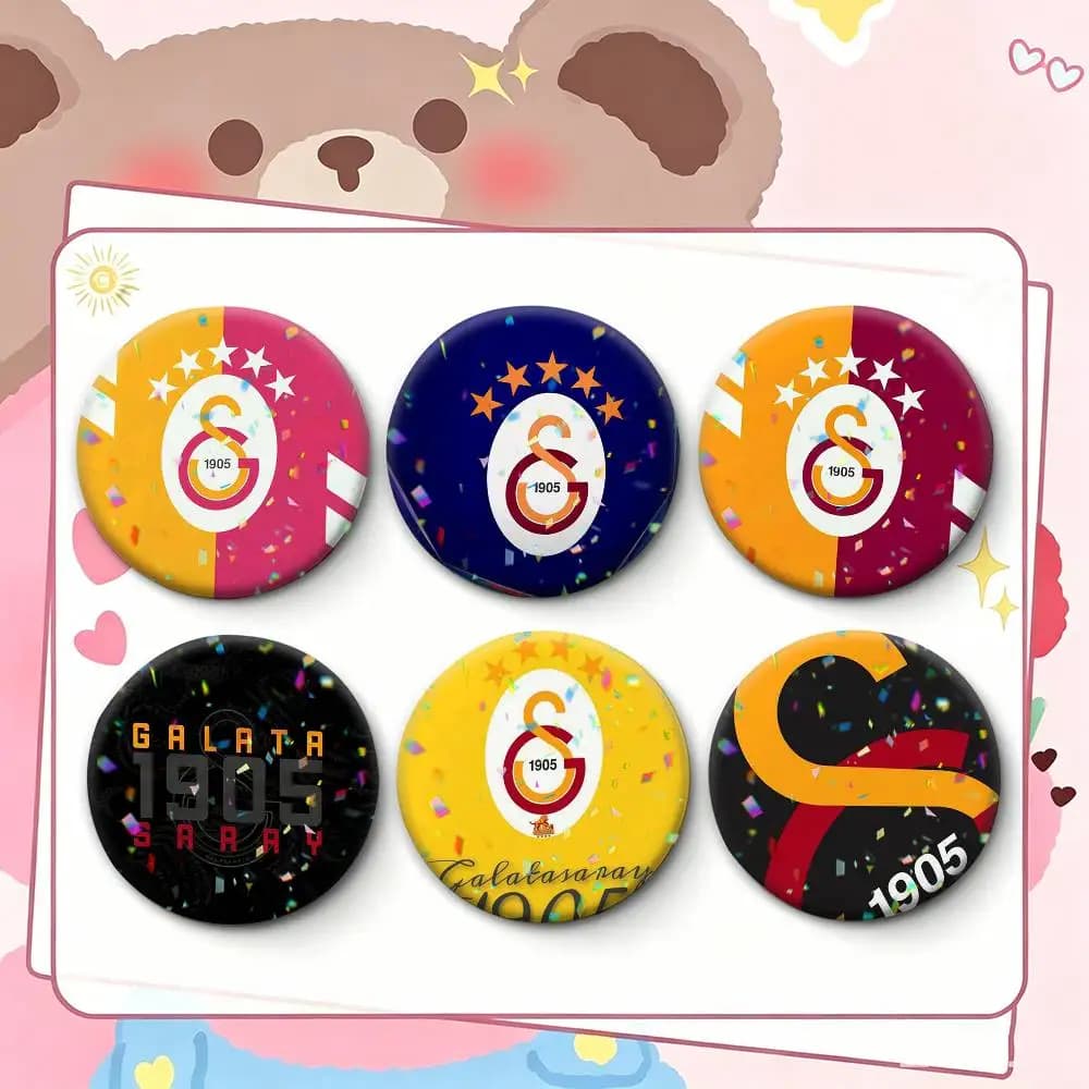COOL Football K-Kevin De B-Bruyne Badges Creative Tinplate Button PinsBrooch Badge Clothes Backpack