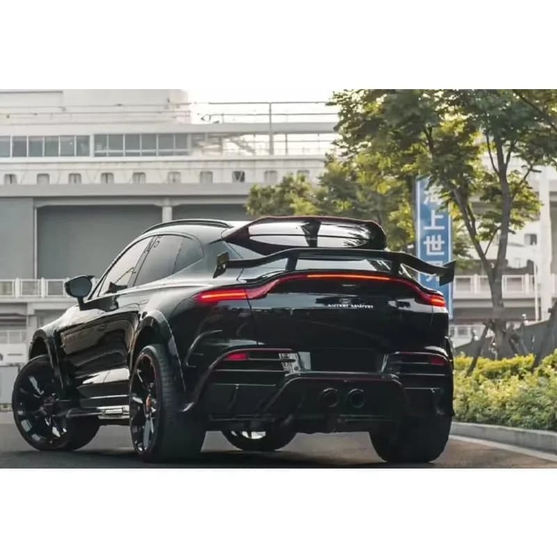 Factory Hot Selling Msy Style Body Kits for Aston Martin Dbx Carbon Fiber Spoiler Rear Tail Diffuser Body Kit