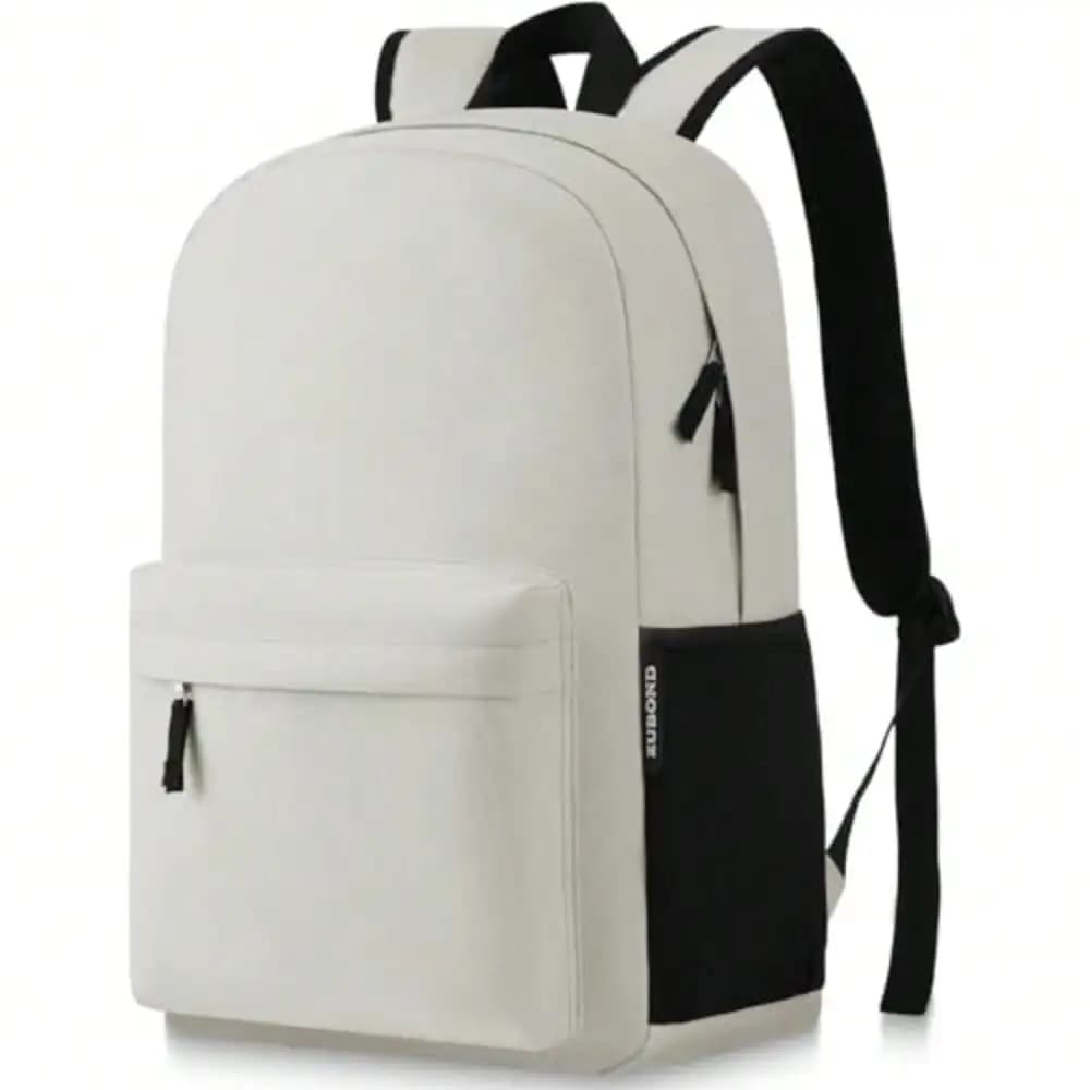 Unisex Backpack For School And Travel - Lightweight Laptop Backpack Fits 15.6 Inch Notebook, Water Bottle Pocket - Ideal For Teens, College Students, Adults