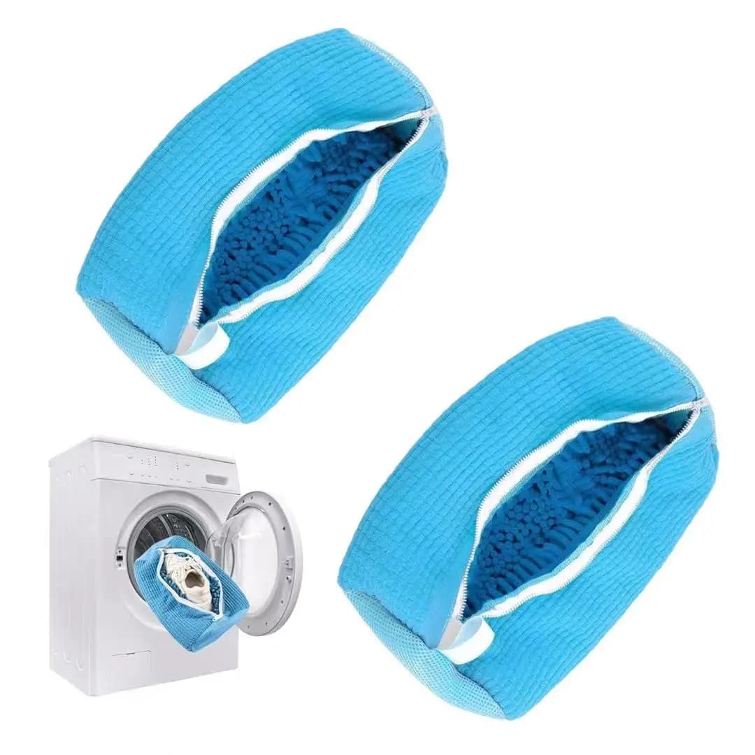 1/2/3 shoe cleaning bags 360 ° Shoe cleaning bag, ideal for tennis shoes, sneakers, casual shoes and slippers