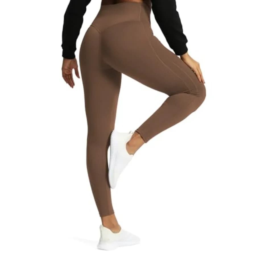 Aoxjox Leggings da allenamento a vita alta per donna GEO Compression Tummy Control Gym Buttery Soft Yoga Pants 27