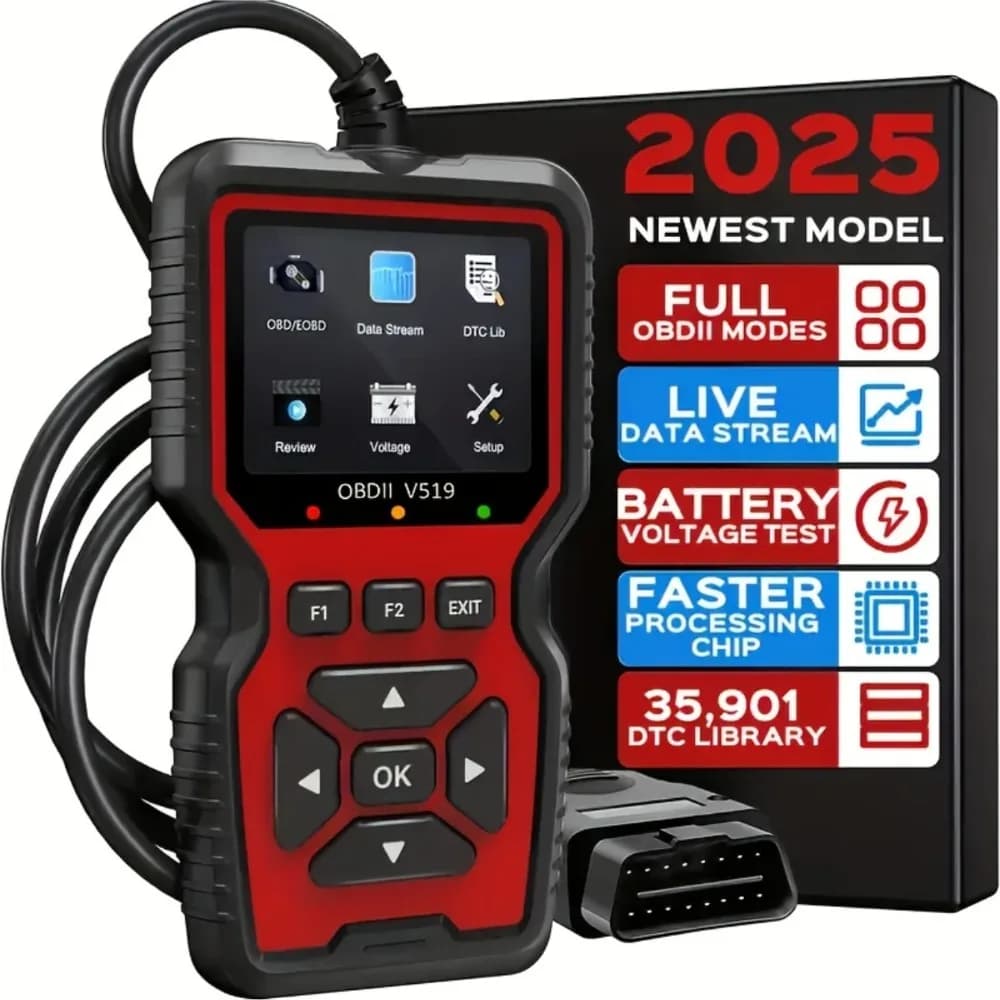 Scanner Code Reader Car Diagnostic Tool Engine fault code reader for Turn V519 OBD2 Scanner Portable Vehicle Inspection