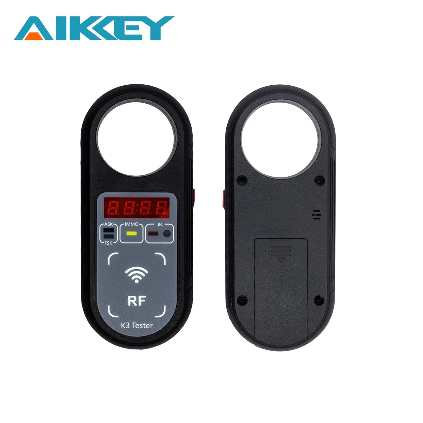 AIKKEY K3 Tester di frequenza chiave remota con display Segnale portatile 100-999 MHz ASK FSK Bobina di accensione Maniglia della porta Rilevamento del segnale