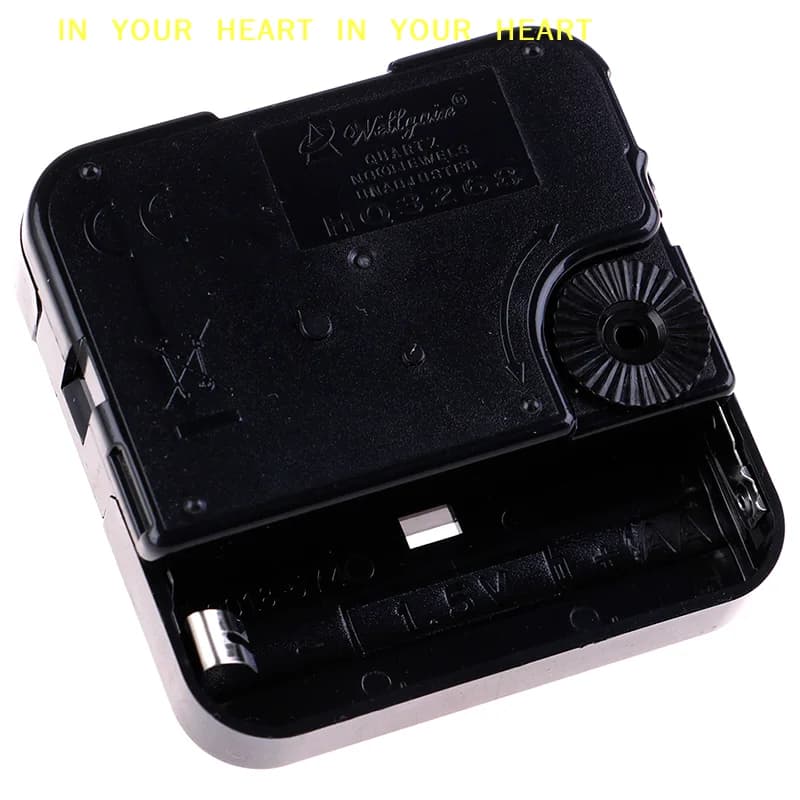 【X】HQ3268 Seconds Movement Cross Wall Clock Movement Clock Mechanism Black