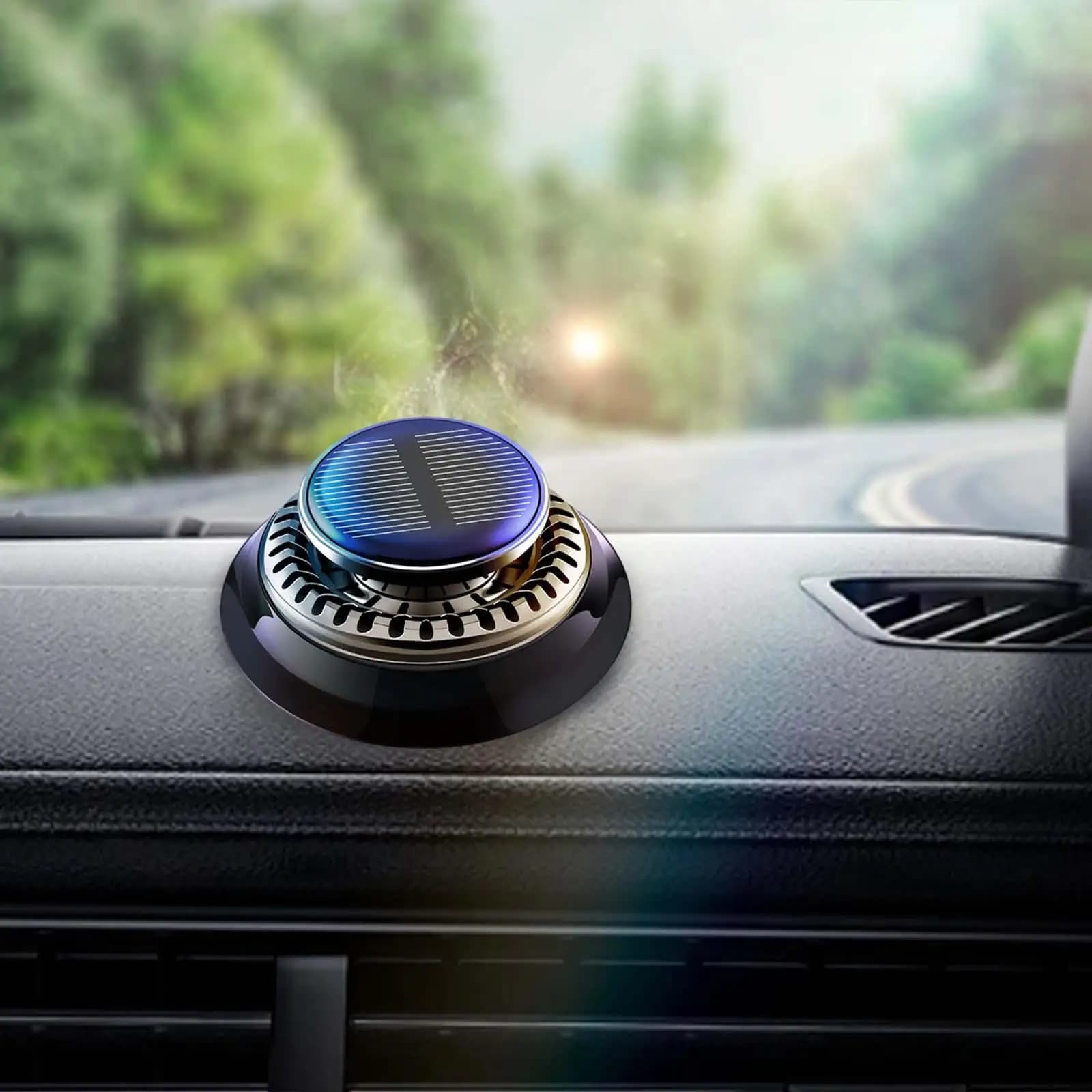 Diffusori per auto solari Diffusore di profumo per auto per ufficio ristorante camera da letto