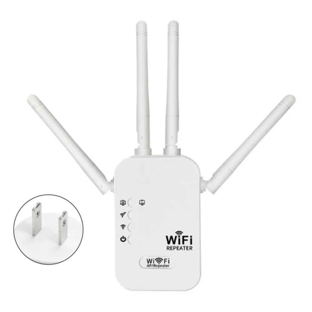Amplificatore di Rete WiFi 300Mbps, Router Amplificatore di Segnale 2.4 GHz, Ripetitore WiFi Wireless 802.11n per Uso Domestico