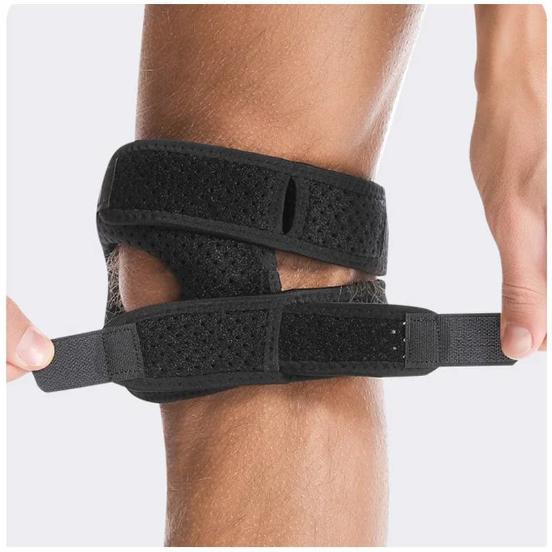 Adjustable Sports Knee Brace Sports Tutor Tennis Race Compression Rotaulous Strap Protection Knee Guard Gym Security