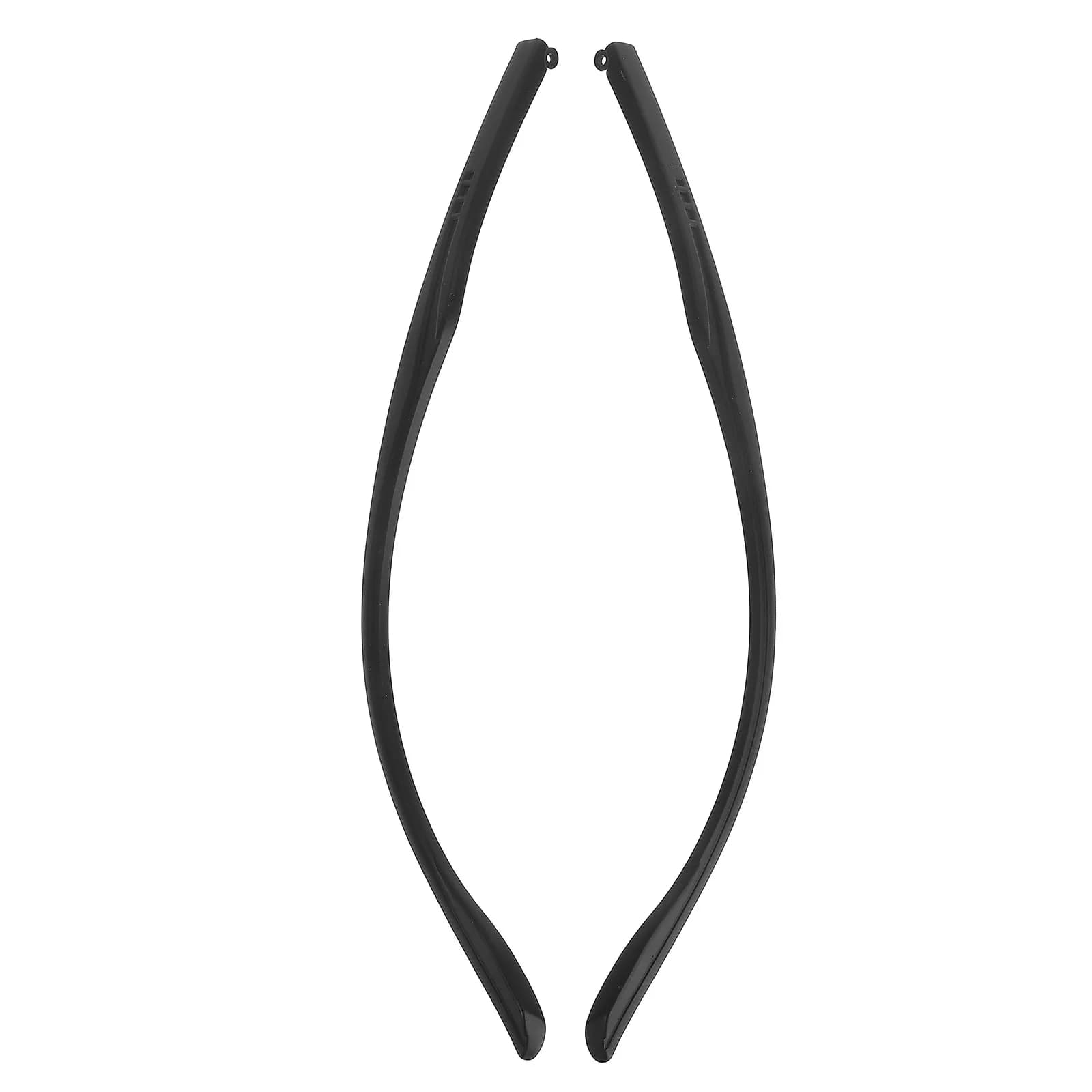 1Pair Universal Eyeglass Temple Replacement 5.5mm Classic Black Lightweight Arms for Reading Sunglasses Eyewear Frames Repair