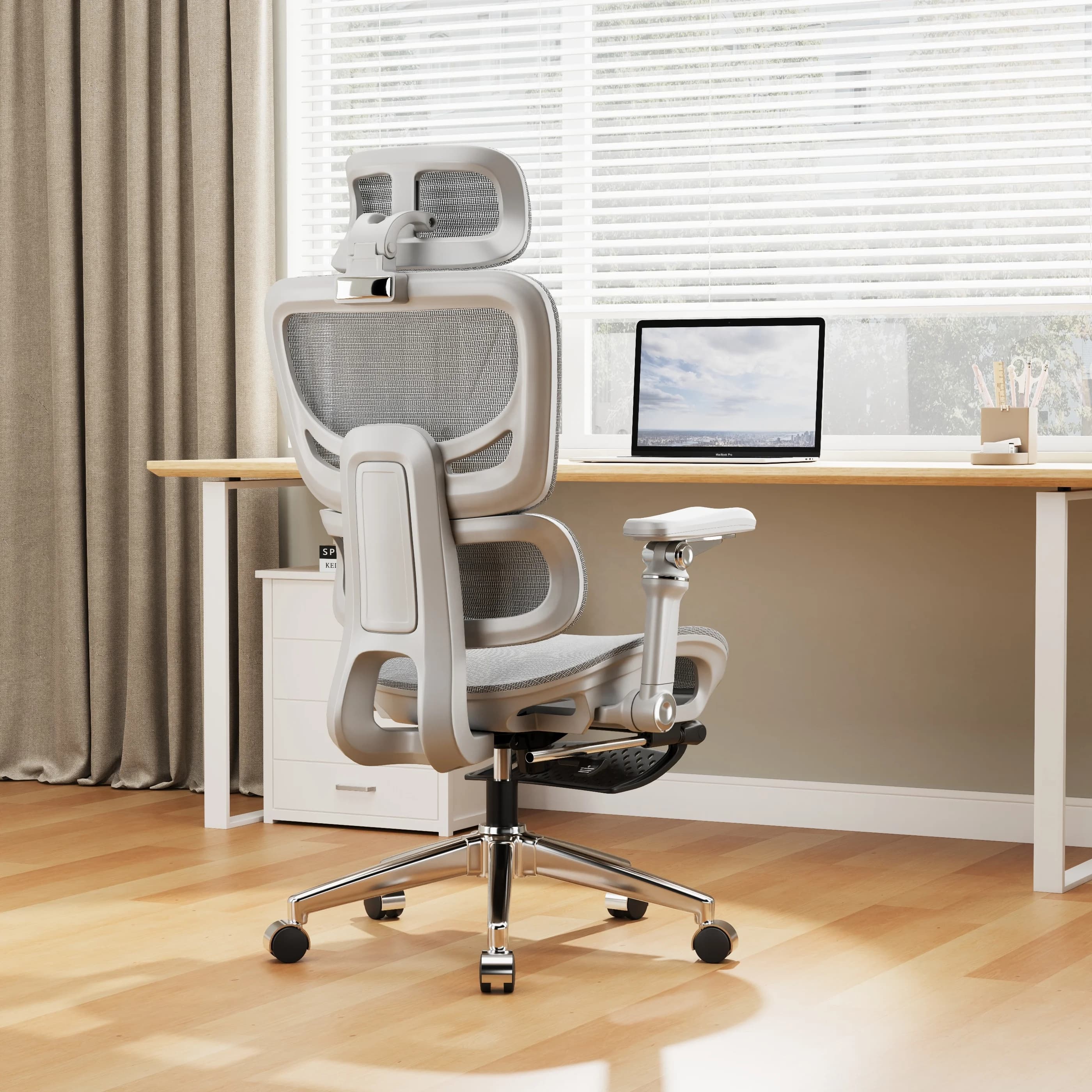 Sedie Ergonomiche di Lusso per Ufficio e Gaming, Sedia da Ufficio con Poggiapiedi, Vendita all'Ingrosso
