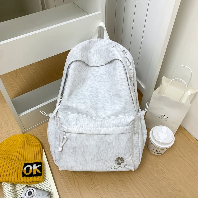 Nylon Solid Colors Design Sense Backpacks 2026 Spring/summer New Versatile Bags Large Capacity Daily Commute Casual Backpacks
