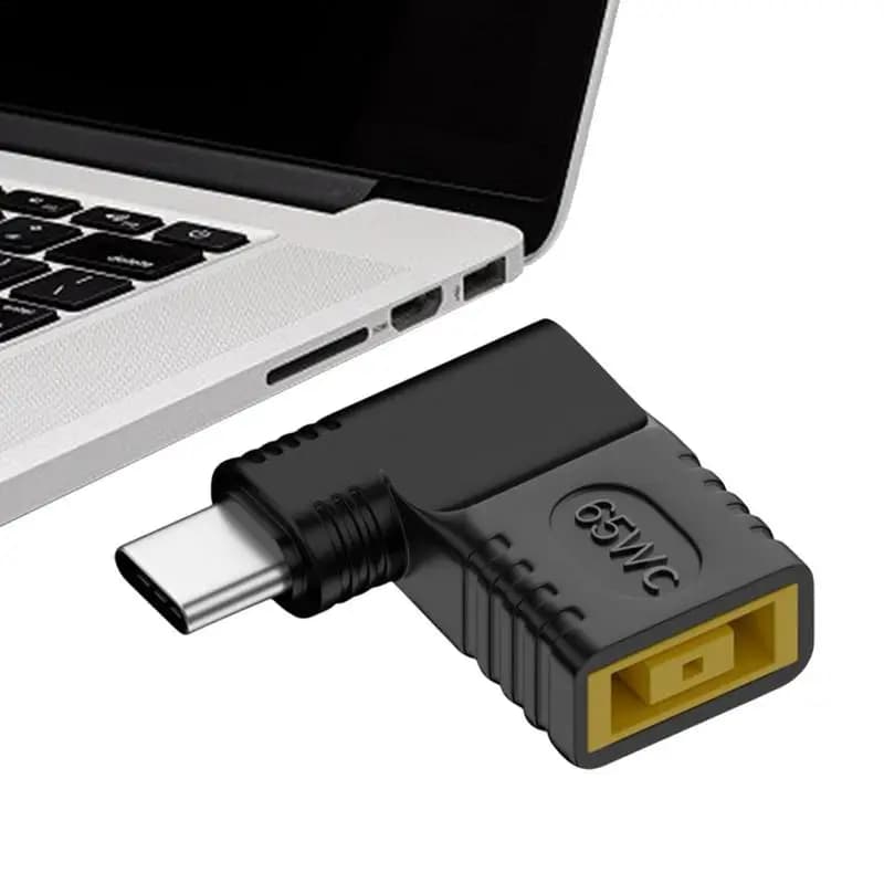 PD 65W caricatore di alimentazione per Laptop adattatDC maschio Jack Plug Converter per Lenovos/HPs/DELLs