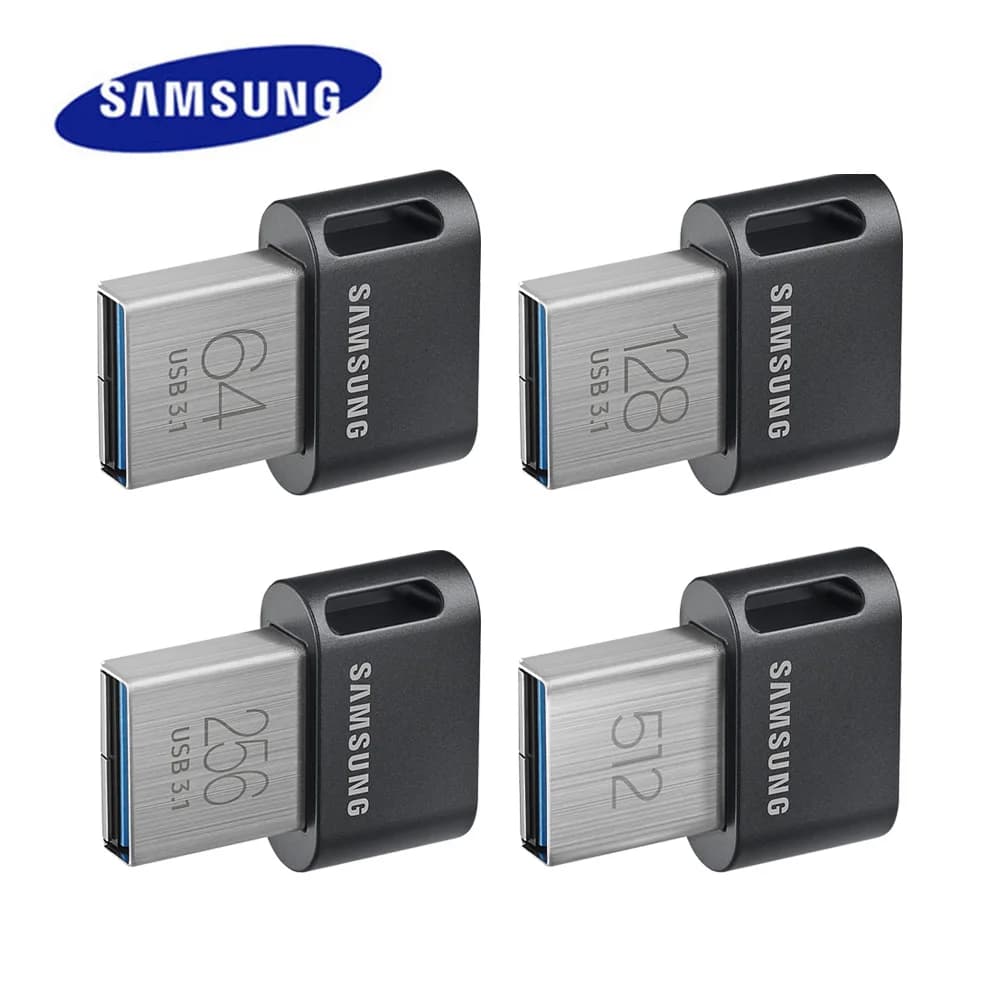 SAMSUNG FIT Plus USB 3.1 Chiavetta USB 512GB 256GB 128GB 64GB in Metallo Mini Dispositivo di Archiviazione Dati