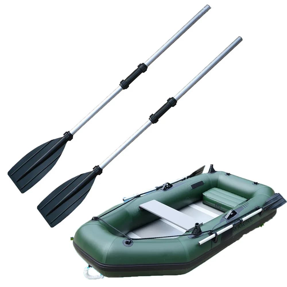2 pezzi Kayak Barca Stand Up Paddle Board Kayak Barca Paddle Tavola da pesca Barca Rafting Paddle Surf Remi per il surf Tavola da surf