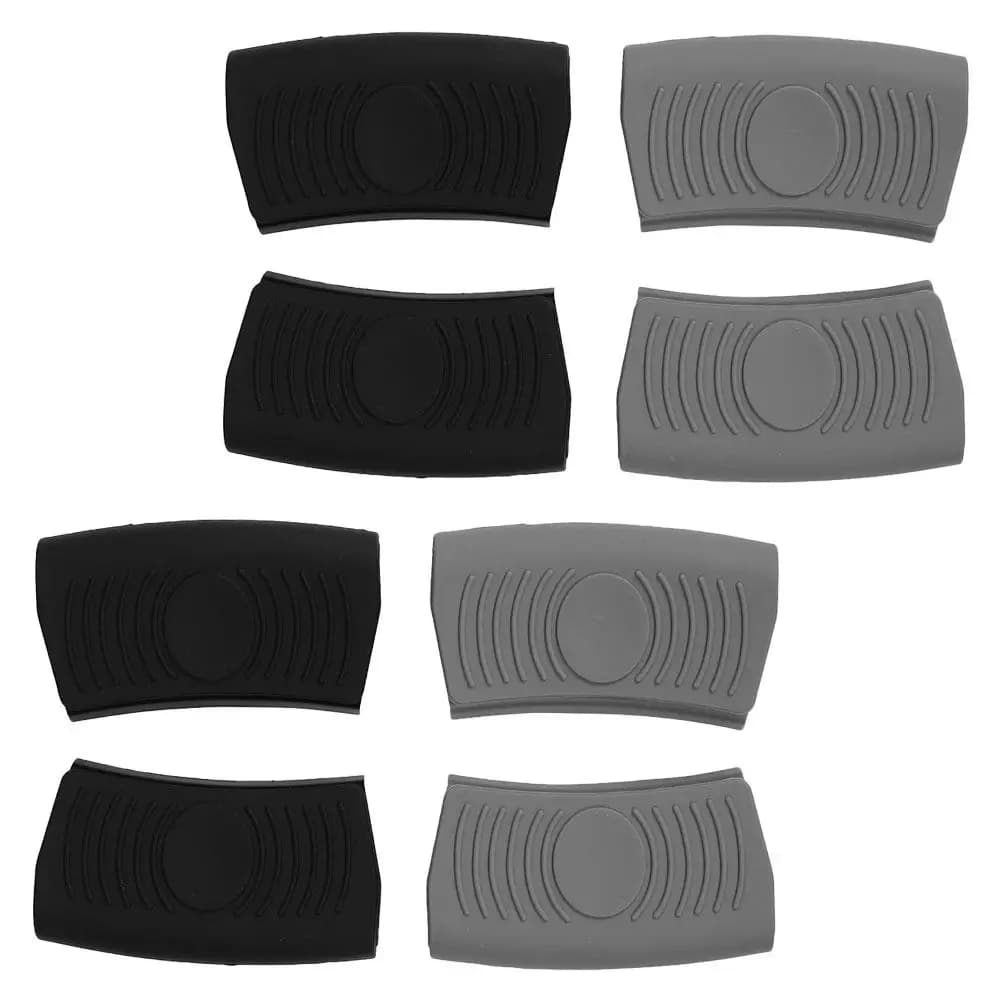 Set di 8 Copri Manici in Silicone, Guanti da Forno Isolanti e Antiscottatura per Padelle e Pentole da Cucina