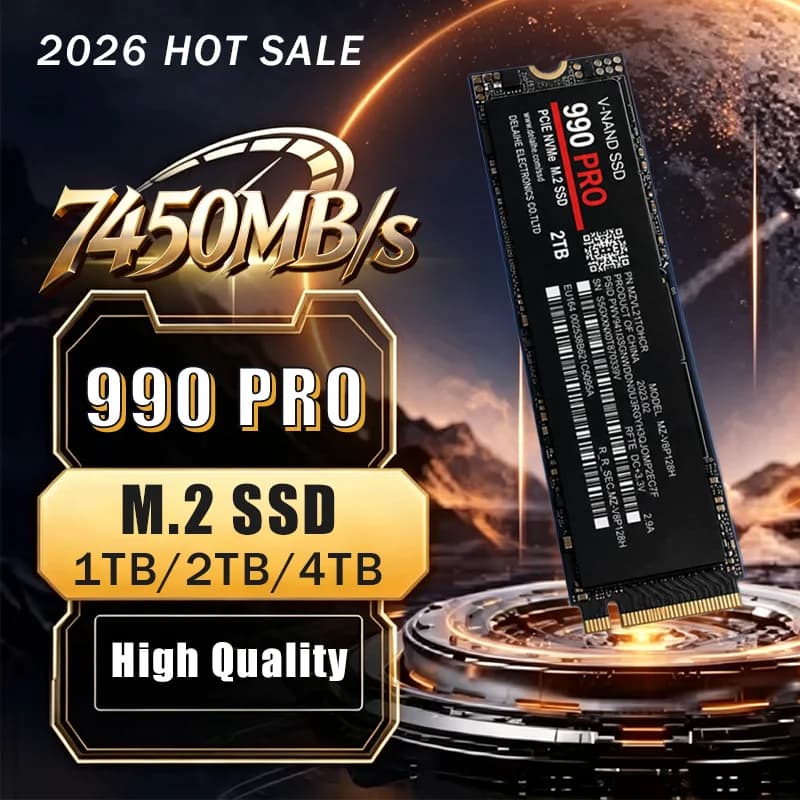 2026 HOT SALE The new 990 ProM2 Solid State Drive (SSD) 1TB/2TB/4TB/NGFF High Speed and Stable for desktop notebooks