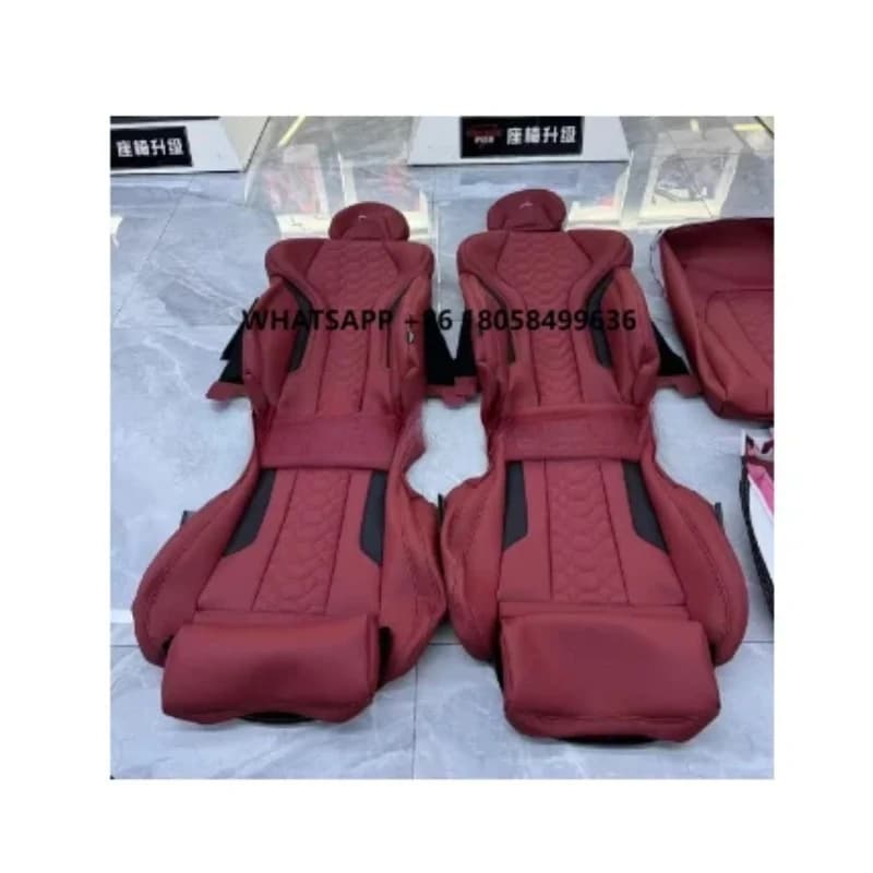 Custom Leather Car Seat Covers Luxury Waterproof NAPPA Car Seat Cover for, Mercedes, Lexus Coprisedile