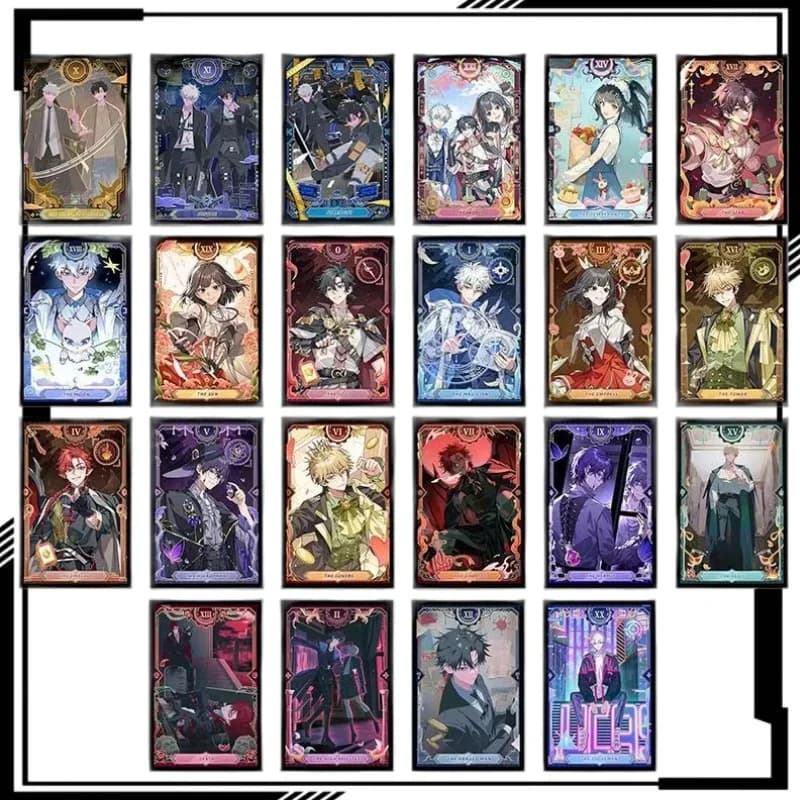 Link Click Album Collection Tarot Card Series Cards Cartoon Charles Collection Cards 22PCS Anime Merchandise Holiday Gifts