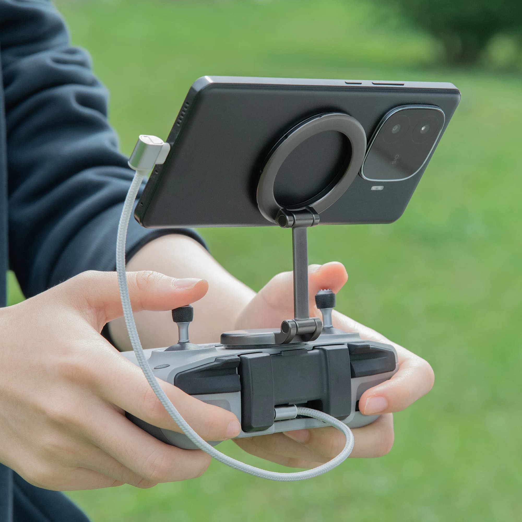 Supporto Magnetico Regolabile per Telecomando RC-N1 / N2 / N3 per Accessori Drone Neo 2, Mini 4 Pro/4K/3/2/2 SE Air 3S/3