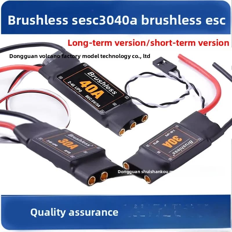 ESC brushless 30A per aeromodelli ad ala fissa, regolatore brushless per droni quadricotteri
