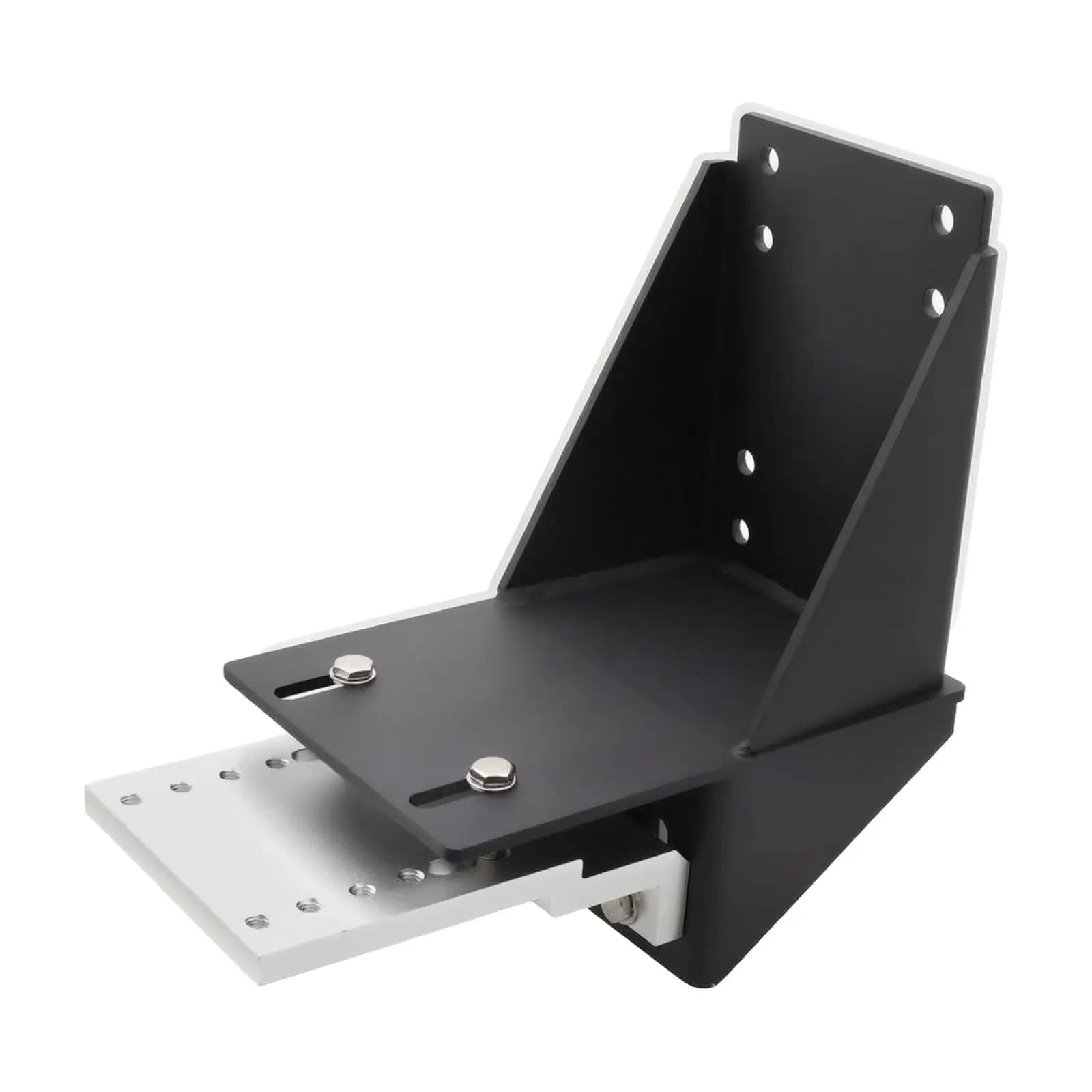 Heavy Duty Boat Anchor Mount Bracket Steel Shallow Water Anchor Bracket for Yacht Motorboat with Mounting Hardware Adjustable