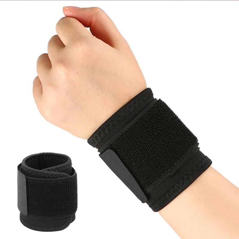 Adjustable Wrist Bandages Protector Wrist Support Brace Wrist Stabilizer Left/Right Hand Wrist Wraps Fitness Office Pain Relief