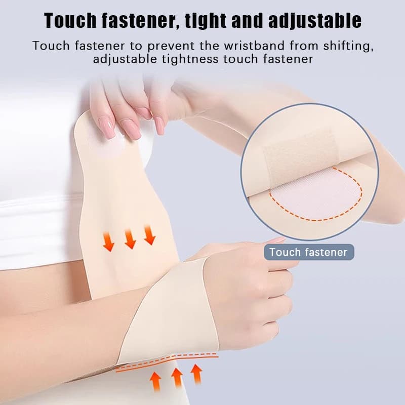 1 pz regolabile sottile compressione protezione del polso distorsione polso tutore tendine guaina dolore per uomo donna polso esercizio supporto di sicurezza