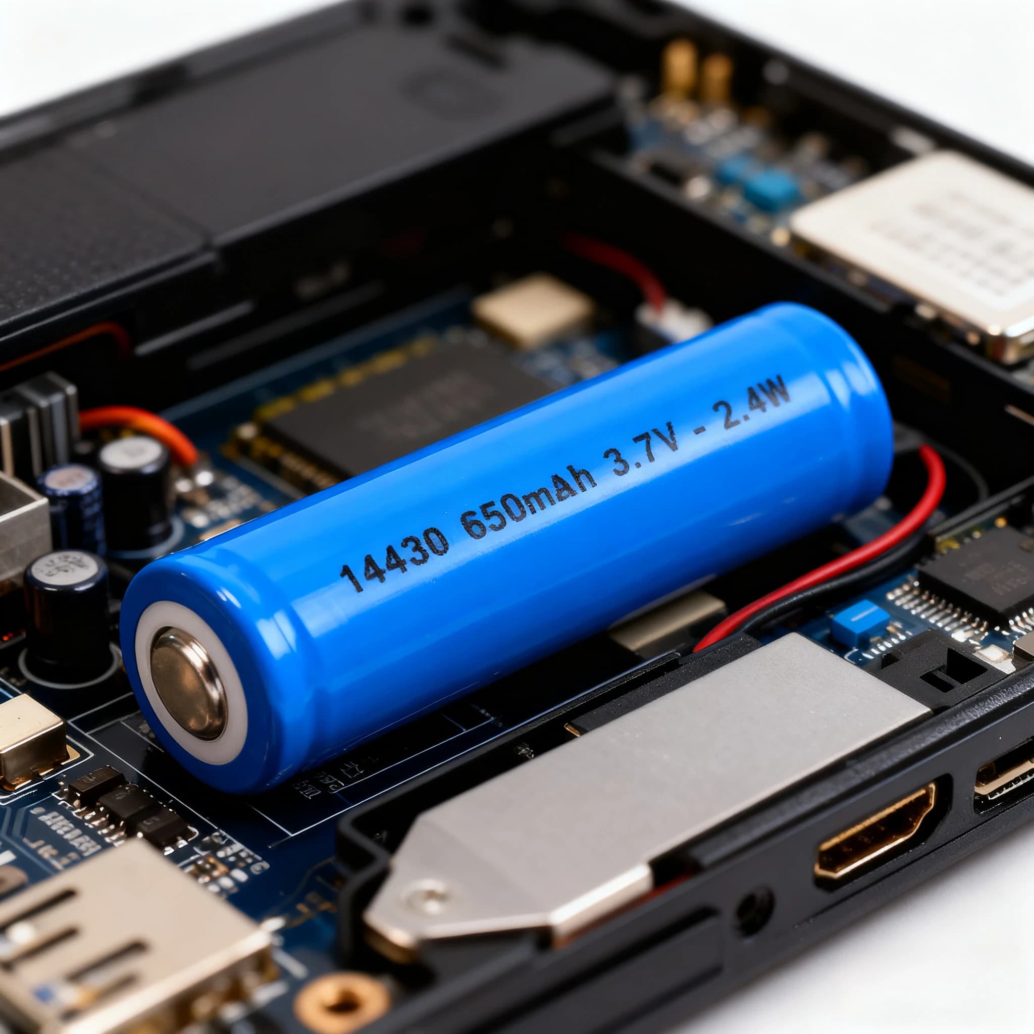 14430 3.7V 700mAh Batteria al litio ricaricabile Cella agli ioni di litio per tagliacapelli Rasoio in tessuto Levapelucchi Toelettatrice personale