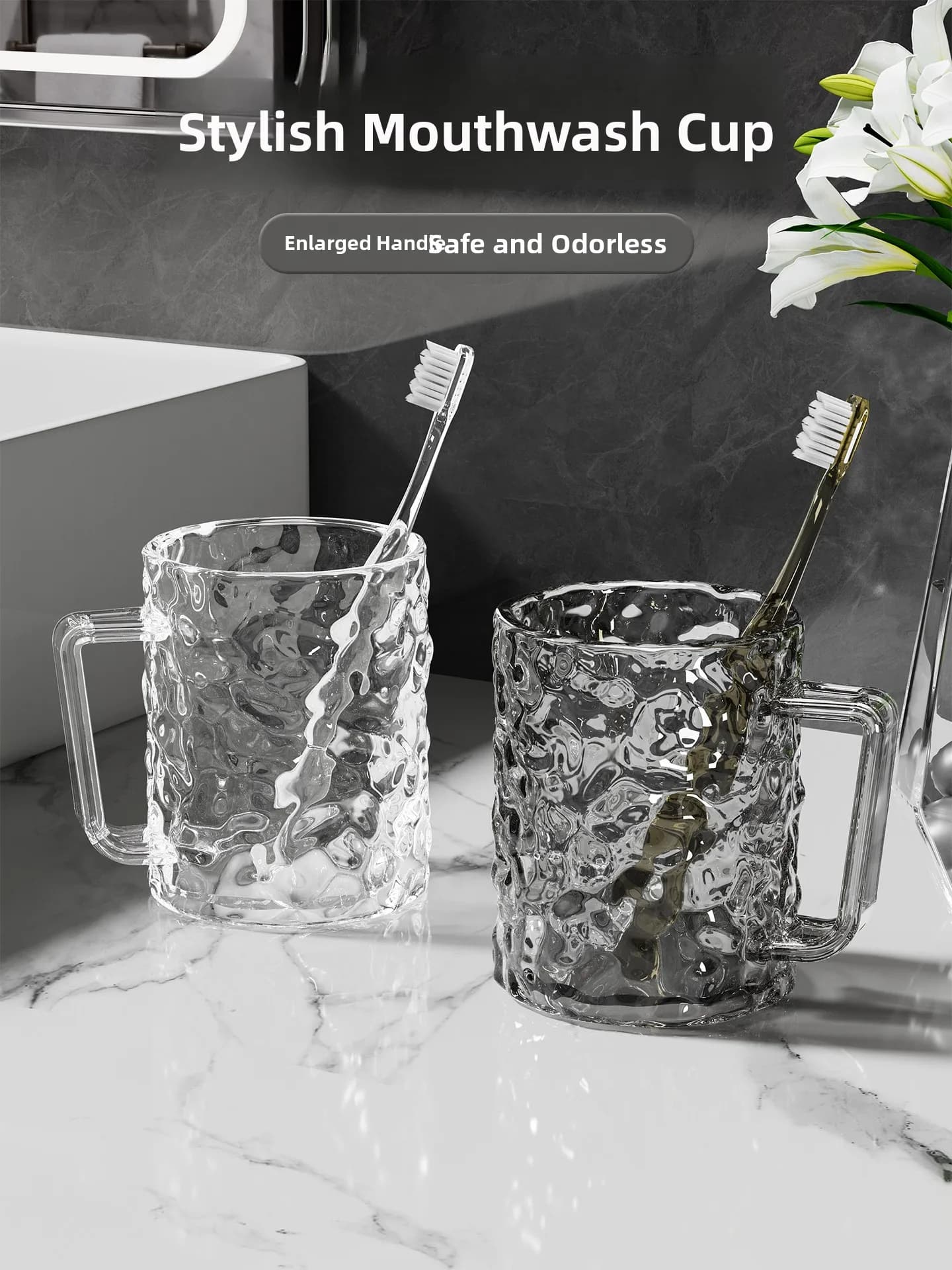 Portaspazzolino di lusso, accessori creativi per il bagno per studenti e coppie, strumento per l'igiene dentale domestica, stile semplice