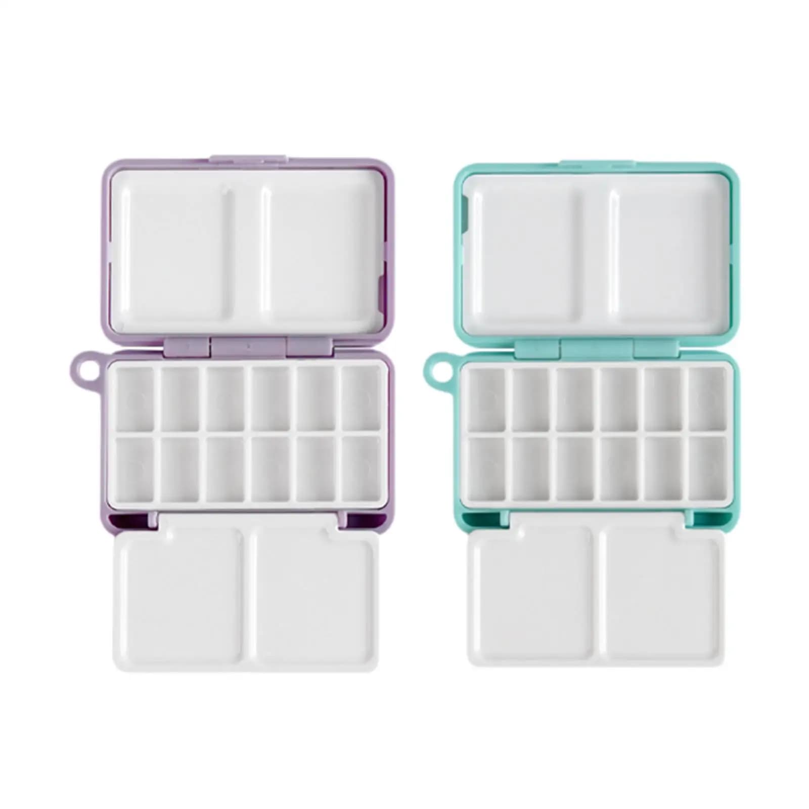 Compact Paint Palette with Mixing Area for Sketching And Nail Art