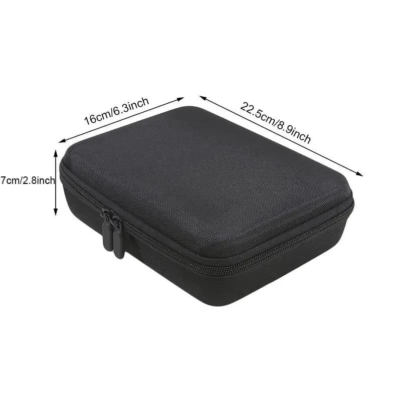 6 Slots Watch Storage Box Watch Zipper Travel Case Portable Watch Organizer Display Holder for Wristwatches and Smart Watches