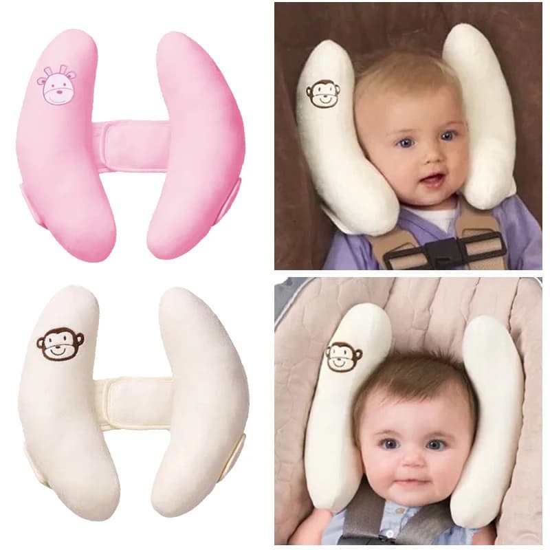 Seggiolino auto di sicurezza per bambini Cuscino per passeggino Supporto per la testa del bambino Cuscini per dormire Accessori per cuscini regolabili per bambini