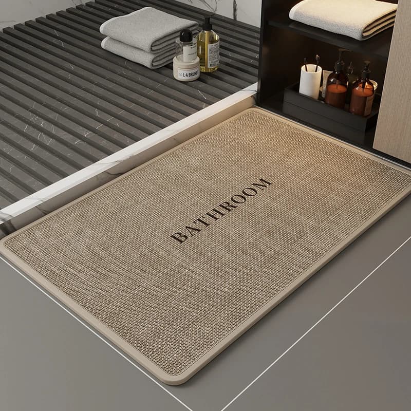 VIKAMA Minimalist Ins Wind Bath Mat Anti Slip Water Absorbing Quick Drying Carpet Bathroom Home Decoration