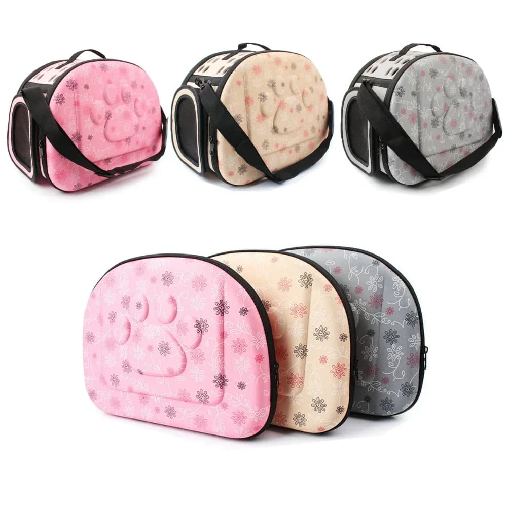 Borse da viaggio pieghevoli laterali per cani e gatti, borsa a tracolla, borsa da viaggio, borse per animali a spalla in rete approvate