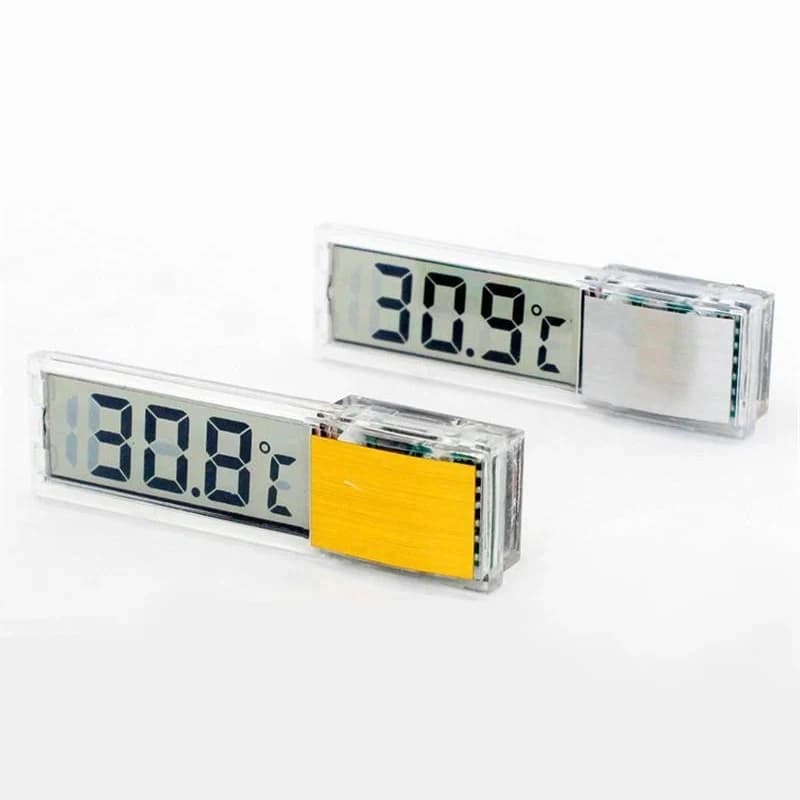 1/2/3pc Aquarium Thermometer 3D Digital LED Electronic Fish Tank Temperature Fish Turtle Temp Meter Aquarium Decoration