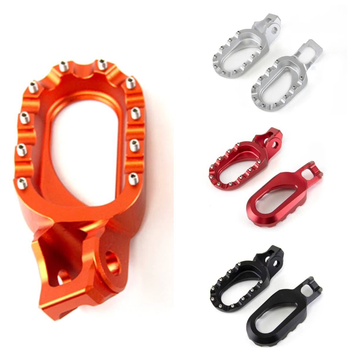 CNC Poggiapiedi Poggiapiedi pedane Pioli Pedali Per KTM SX SXF EXC EXCF XC XCF 125 150 250 300 350 450 500 2017-2022 2023
