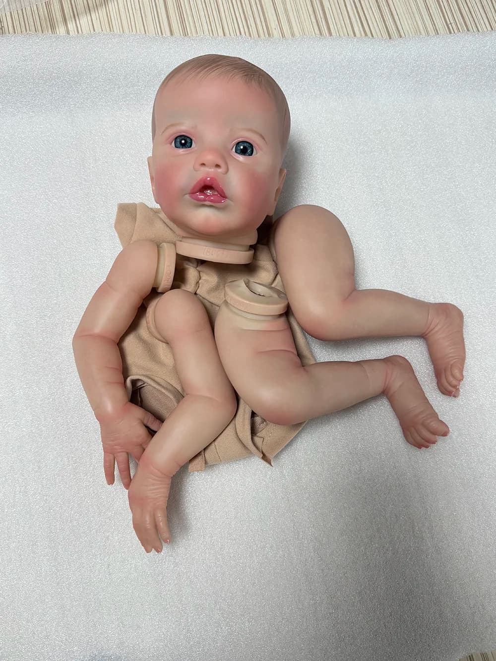 Kit bambola rinata da 18 pollici nuovo arrivo Primrose Asleep/Awake Limited Kit già dipinto con vene visibili Kit Muñeca Reborn
