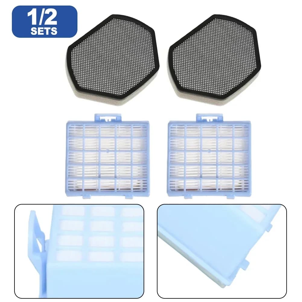 Filtro sandwich per aspirapolvere Bosch GS20, BGS11, BGS21 BGS21830 BGS21832 Filtro lavabile di ricambio per Bosch