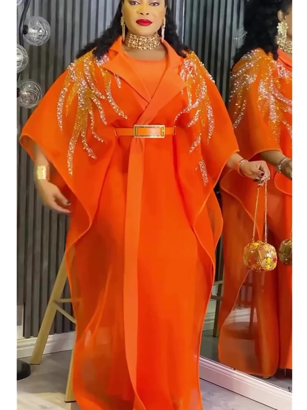 2 pieces set African dresses for women Dashiki dresses with diamonds dress sizes strong wedding dresses from evening caftano Boubou Robe