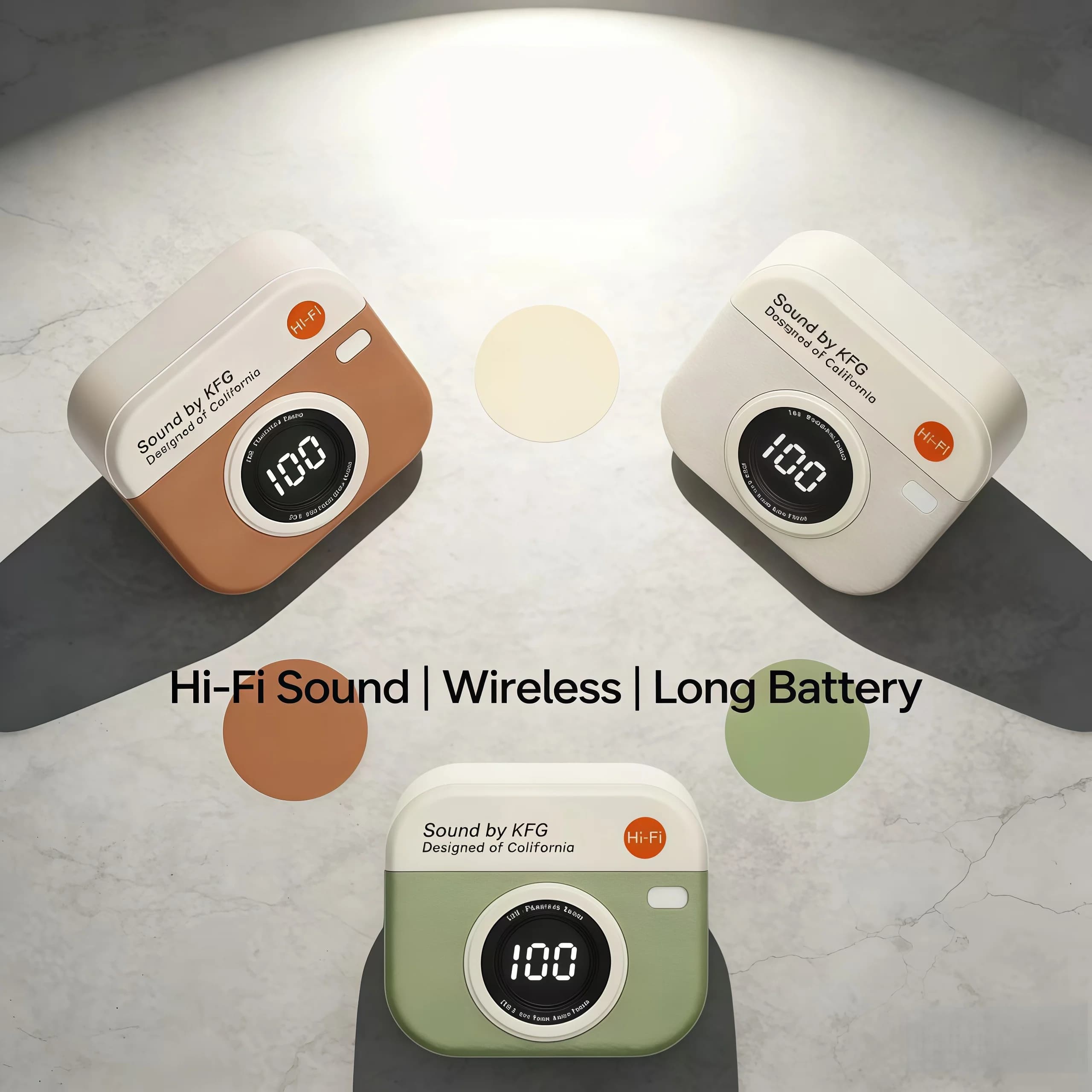 Cuffie Bluetooth wireless fotocamera retrò display creativo del livello della batteria cuffie musicali durata della batteria di lunga durata