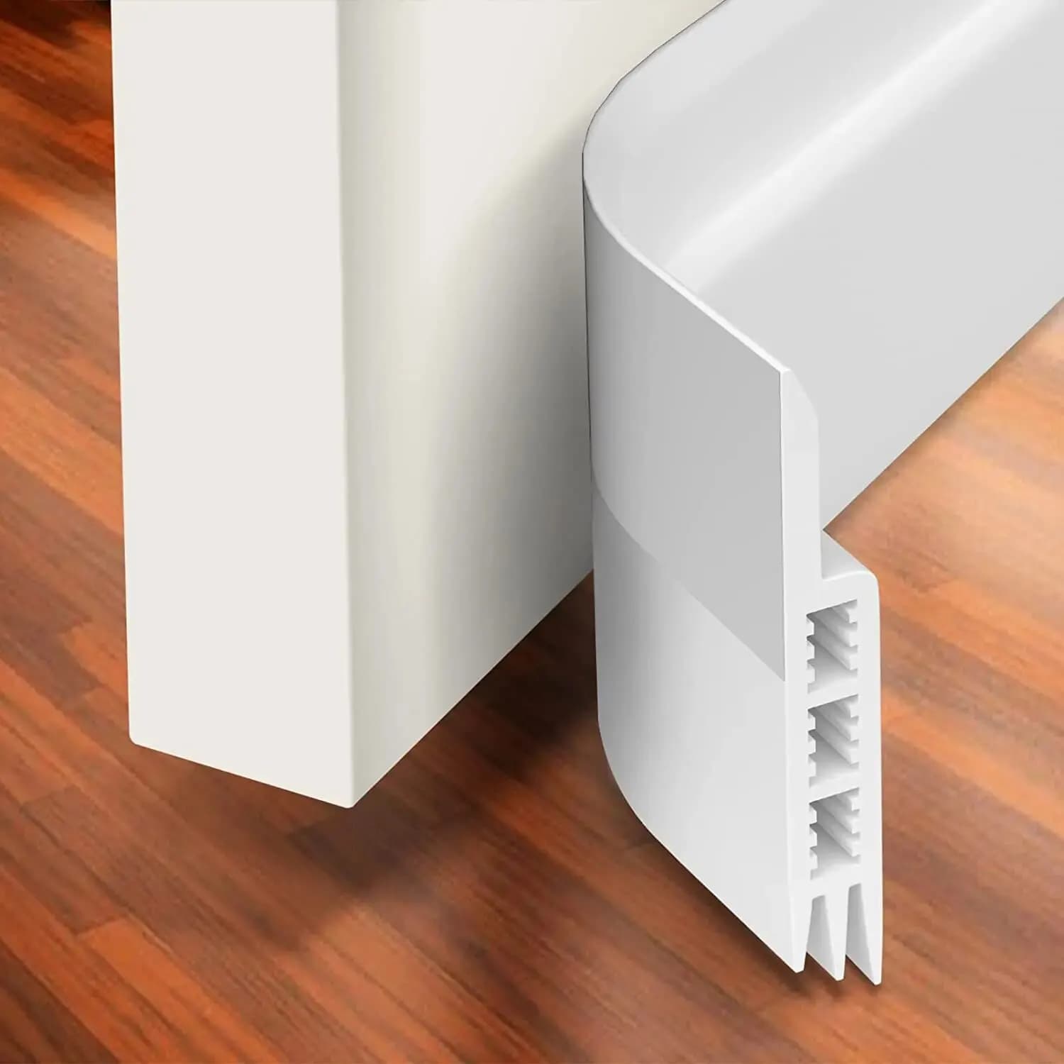 1Pc 1 metro Striscia sigillante inferiore porta autoadesiva per esterni e finestre, Isolamento acustico, Antivento, Striscia sigillante porosa