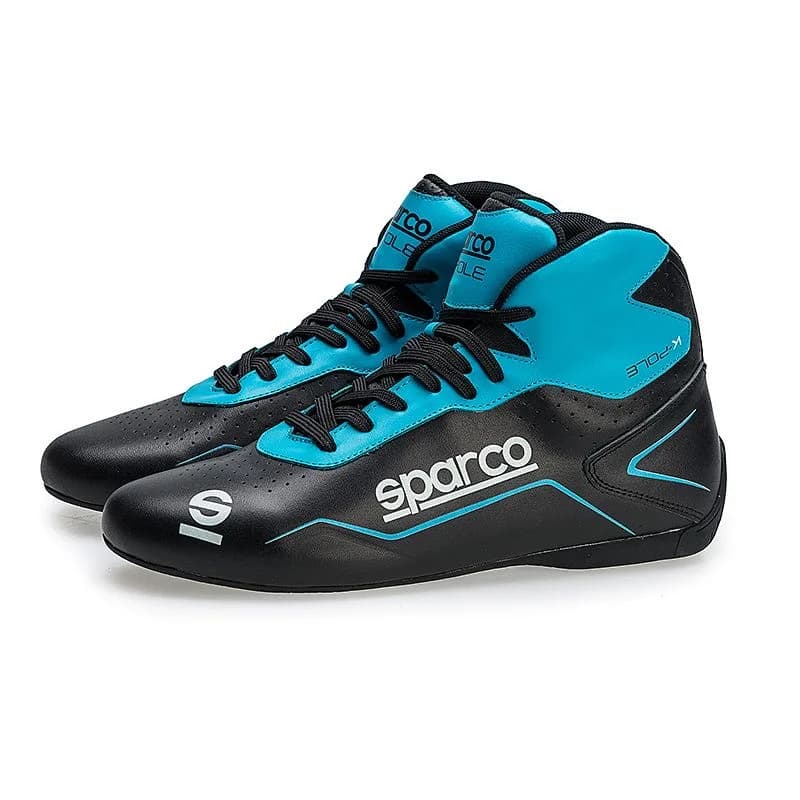 Genuine leather SPARCO racing shoes; car driving motorcycle casual karting sports unisex motorcycle boots