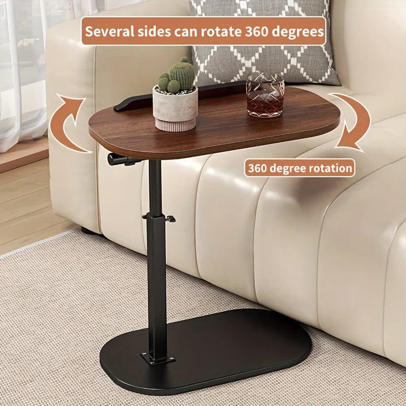 Mobile & Adjustable Folding Laptop Table – Perfect Home Office Desk, Coffee Side Table, Sofa Bedside Stand