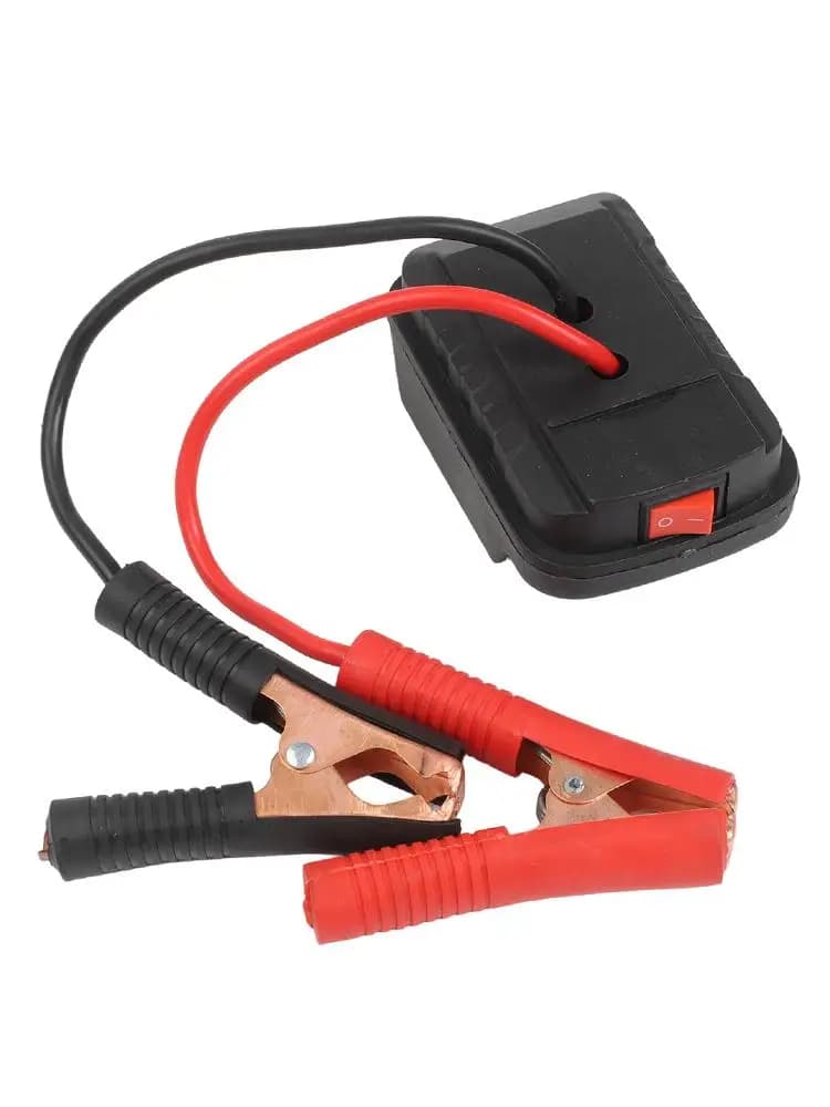 1Pc Batteria Al Litio Avviamento 12V Salto di Avviamento di Alimentazione W/Clip di Collegamento Portatile Sicuro Versatile Per Le Batterie Del Veicolo Auto