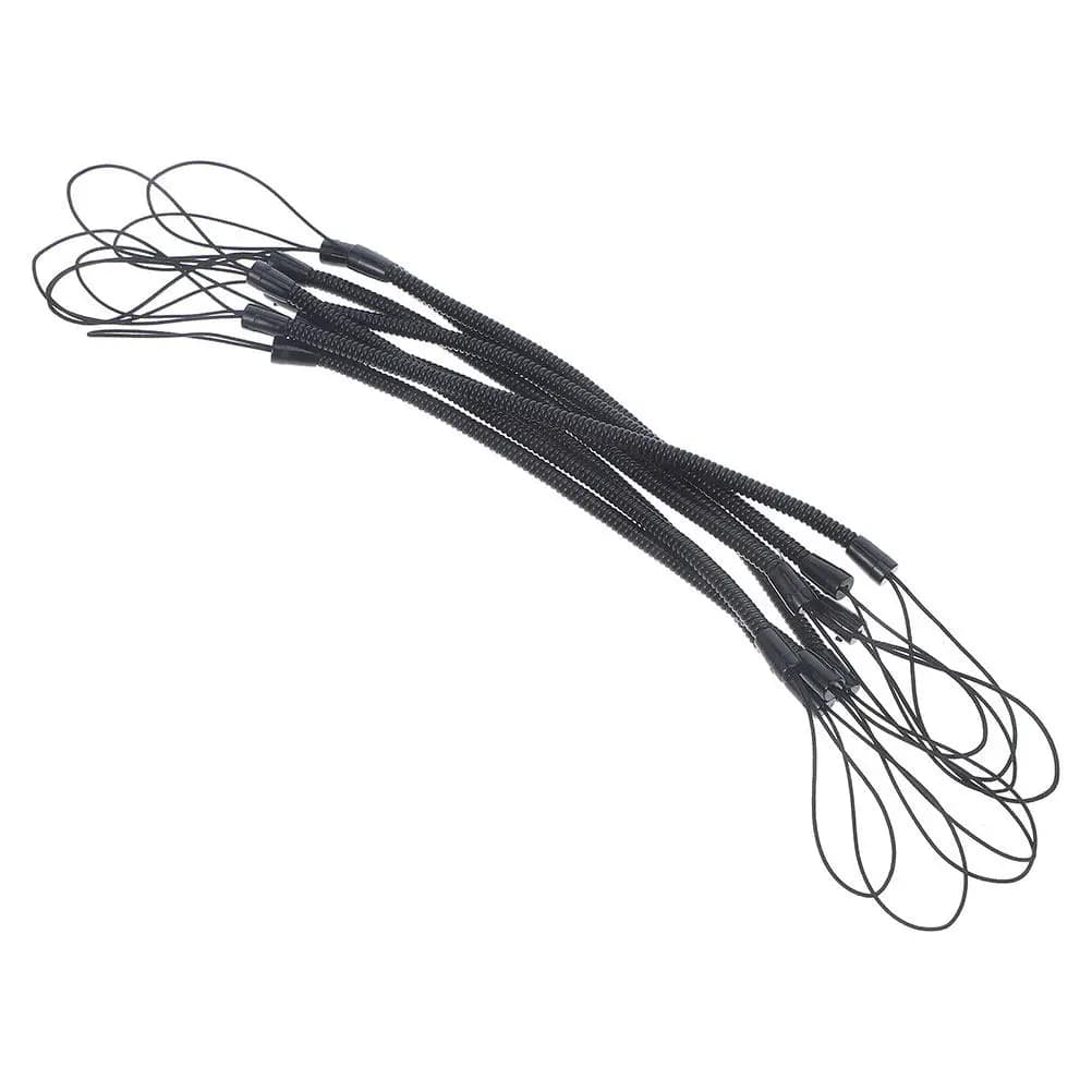 12 Pezzi Cordini Elastici a Molla per Stilo, Supporto Retrattile Anti-Smarrimento per Penne da Disegno, Laccetti per Tablet e Telefoni Cellulari