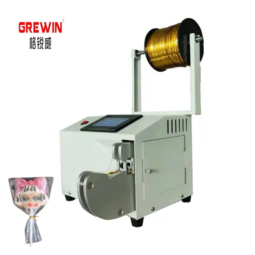 Macchina Automatica Elettrica per Legatura di Fili in Plastica, Attrezzatura per Produzione di Cavi 220/110V GRW-3030T