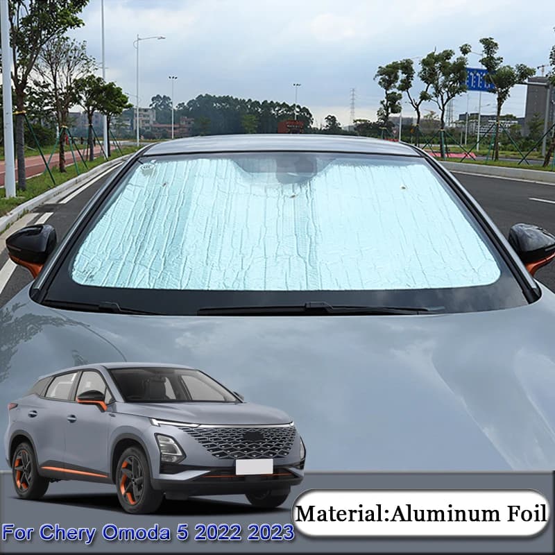 Misura per Chery Omoda 5 2022 2023 parasole per auto protezione UV tenda parasole visiera copertura del parabrezza proteggi gli accessori per la Privacy