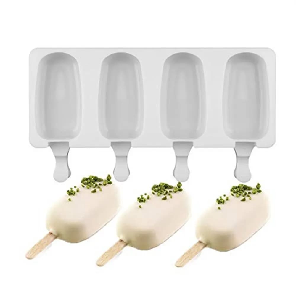 Stampo per gelato in Silicone stampo in Silicone Magnum fai da te succo di frutta Ice Pop Cube Maker vassoio stampo per ghiaccioli accessori per la cottura