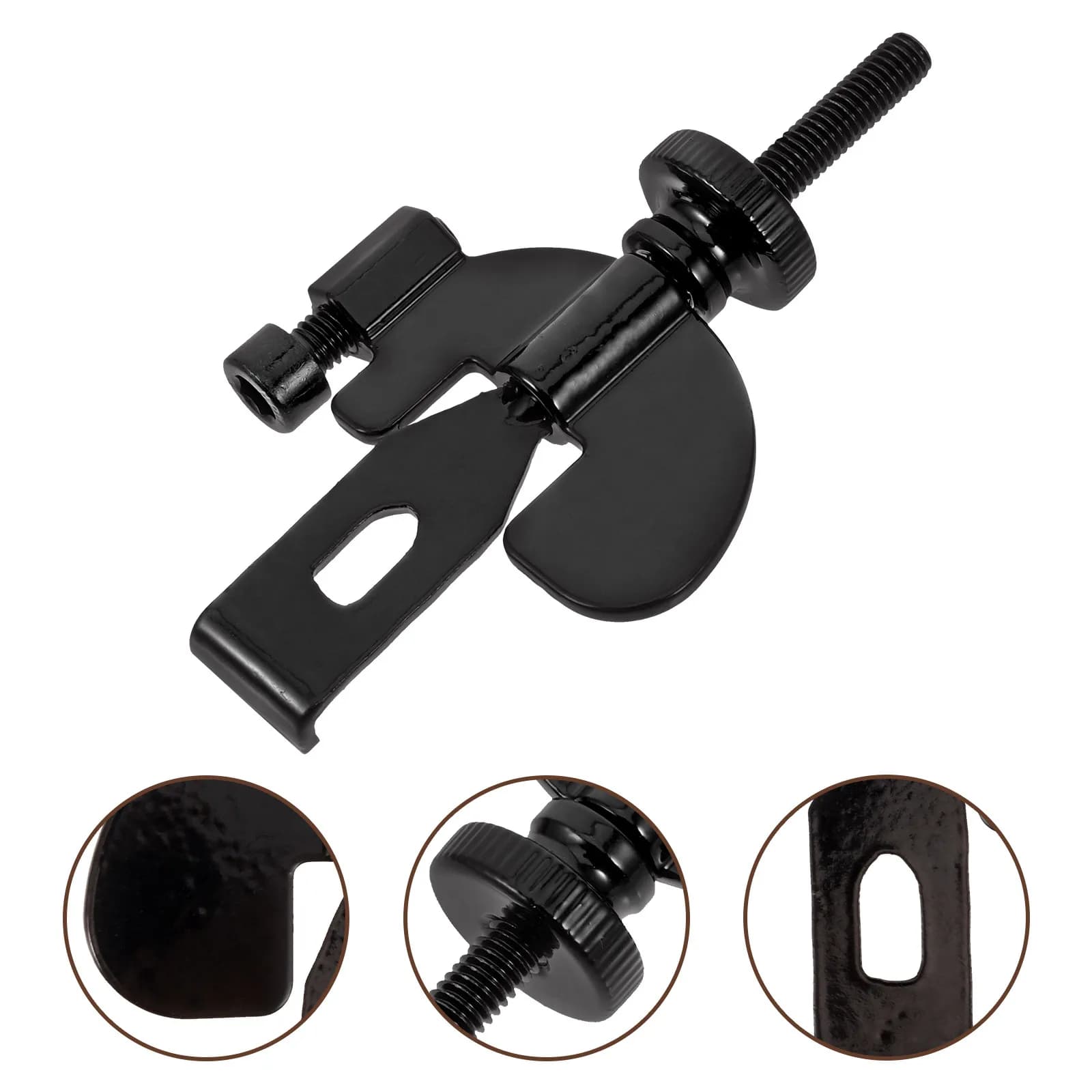 Serratura Portatile per Porte in Acciaio Inox 304 e Silicone, Compatto Blocco di Sicurezza per Porte, Fermaporta da Viaggio per Hotel e Camera da Letto