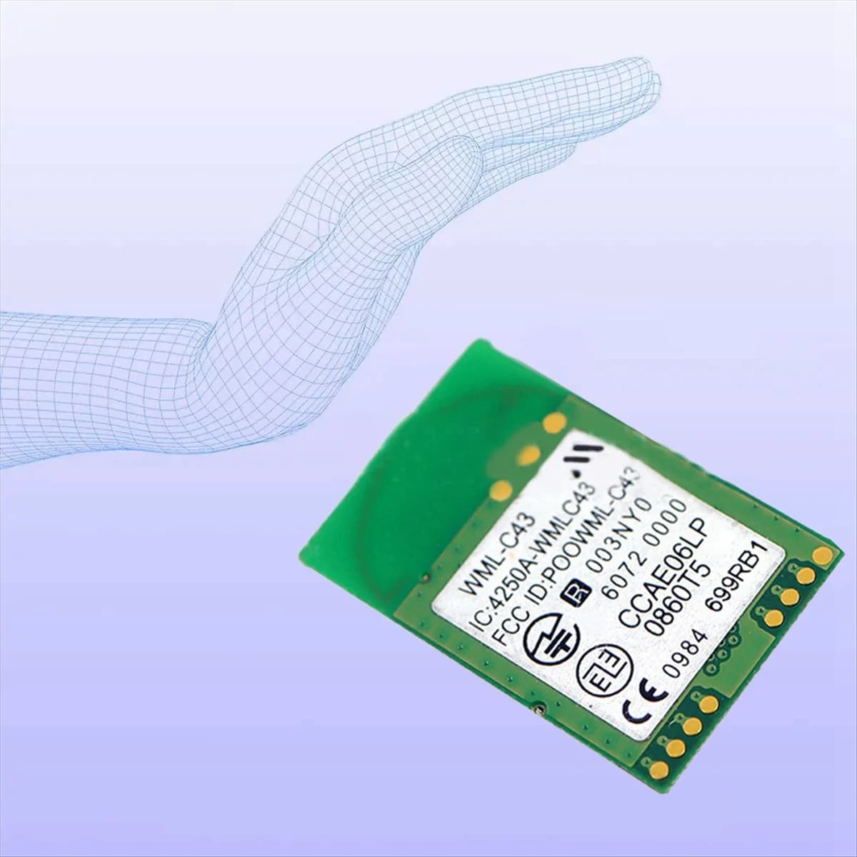 A51I WML-C43 Modulo Bluetooth per console di gioco Modulo Bluetooth Riparazione Accessori di ricambio per scheda PCB